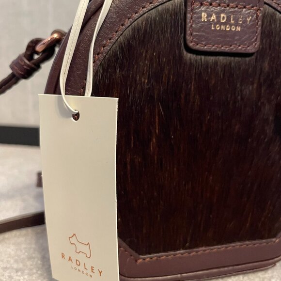 Radley London Witley Circle Calf Hair Crossbody Purse - Picture 3 of 13